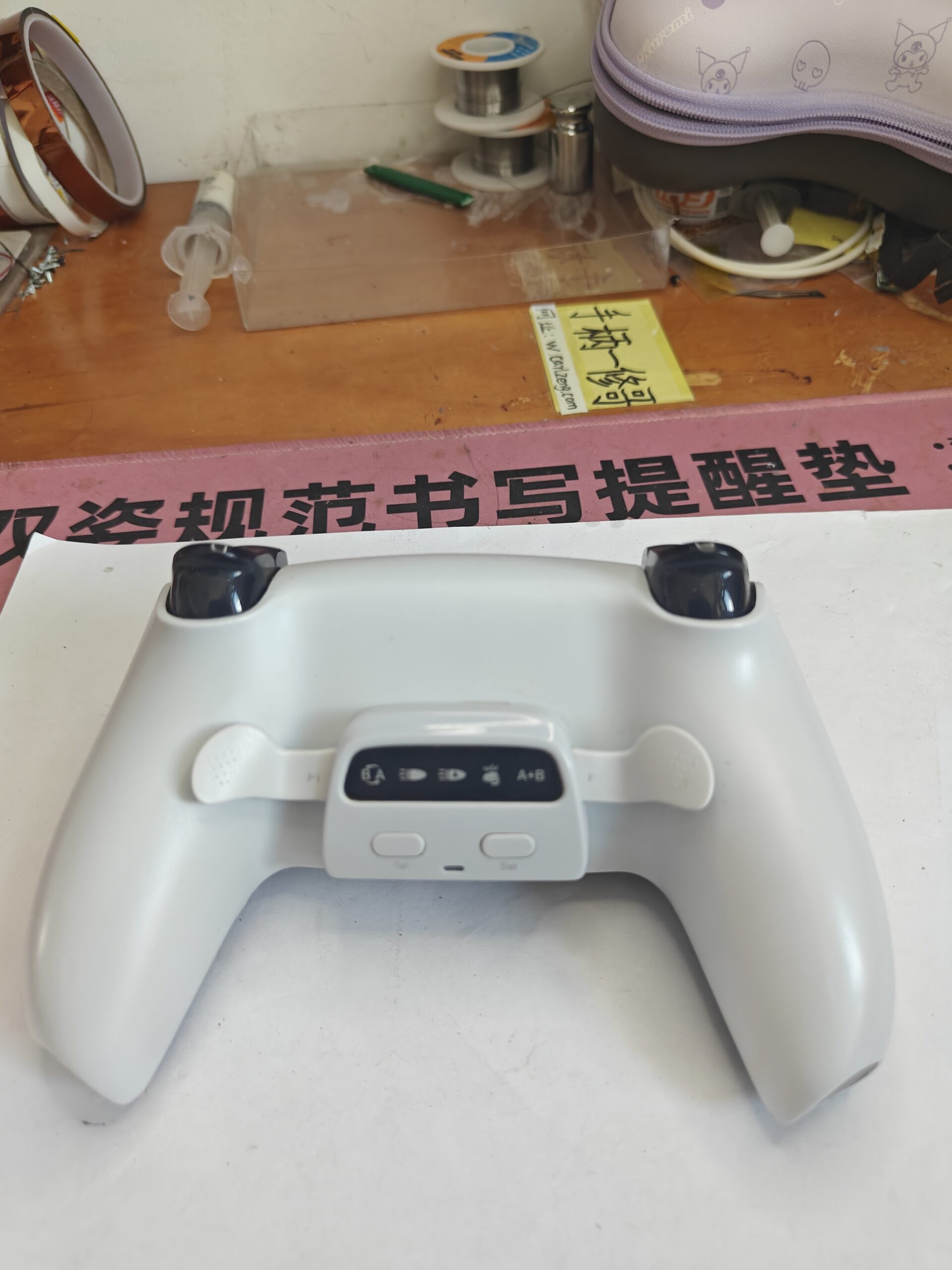 ps5全微动手柄更换摇杆 修复按键 按键手感差 定制ps5换摇杆 不充电 更换ic - 图片 3