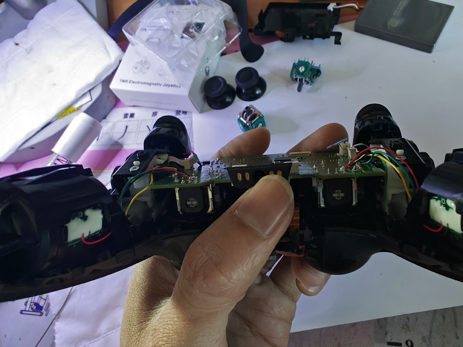 SONY PS5手柄漂移 控银TMR磁阻摇杆 PS5手柄霍尔 - 图片 3