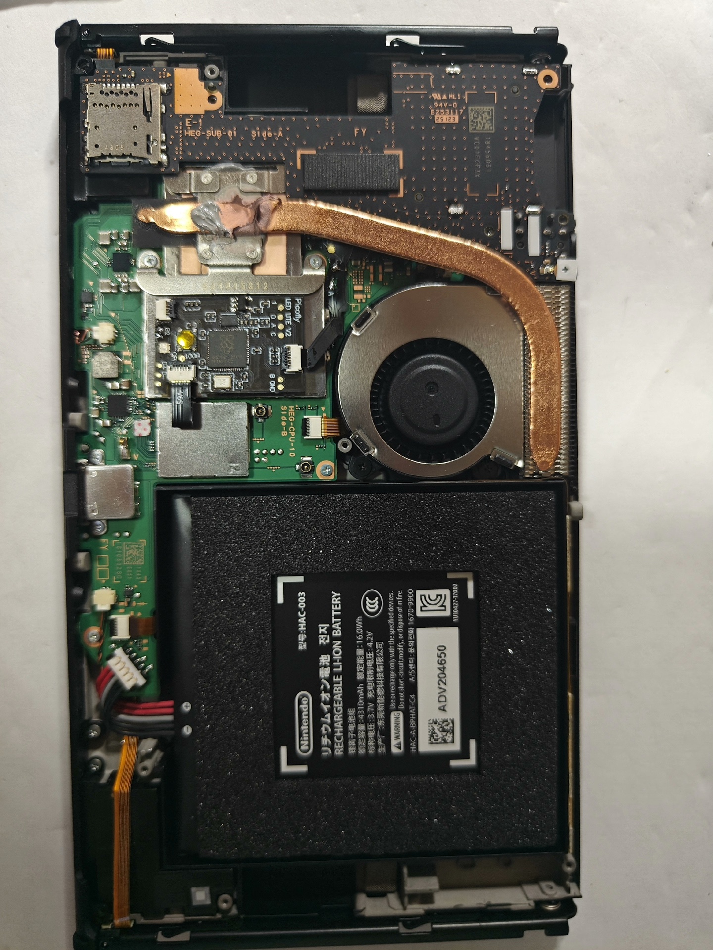switch oled硬解修复 无法进虚拟系统 改挖孔 超薄 - 图片 4