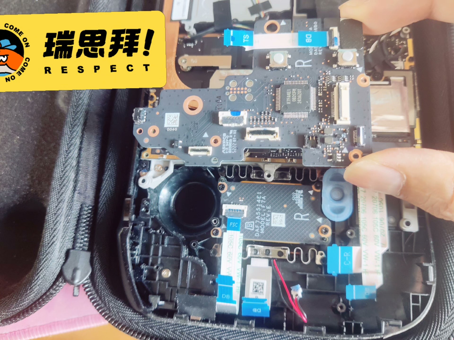 steamdeck肩键维修更换,L键R键失灵,按压无回弹维修 - 图片 4