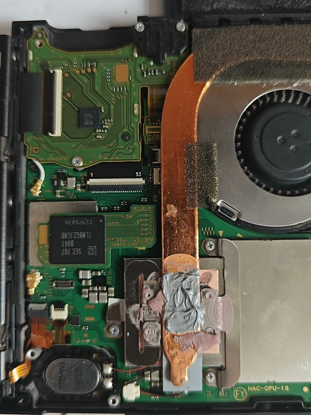 switch普通版保养 重新CPU散热 更换大容量电池 - 图片 4