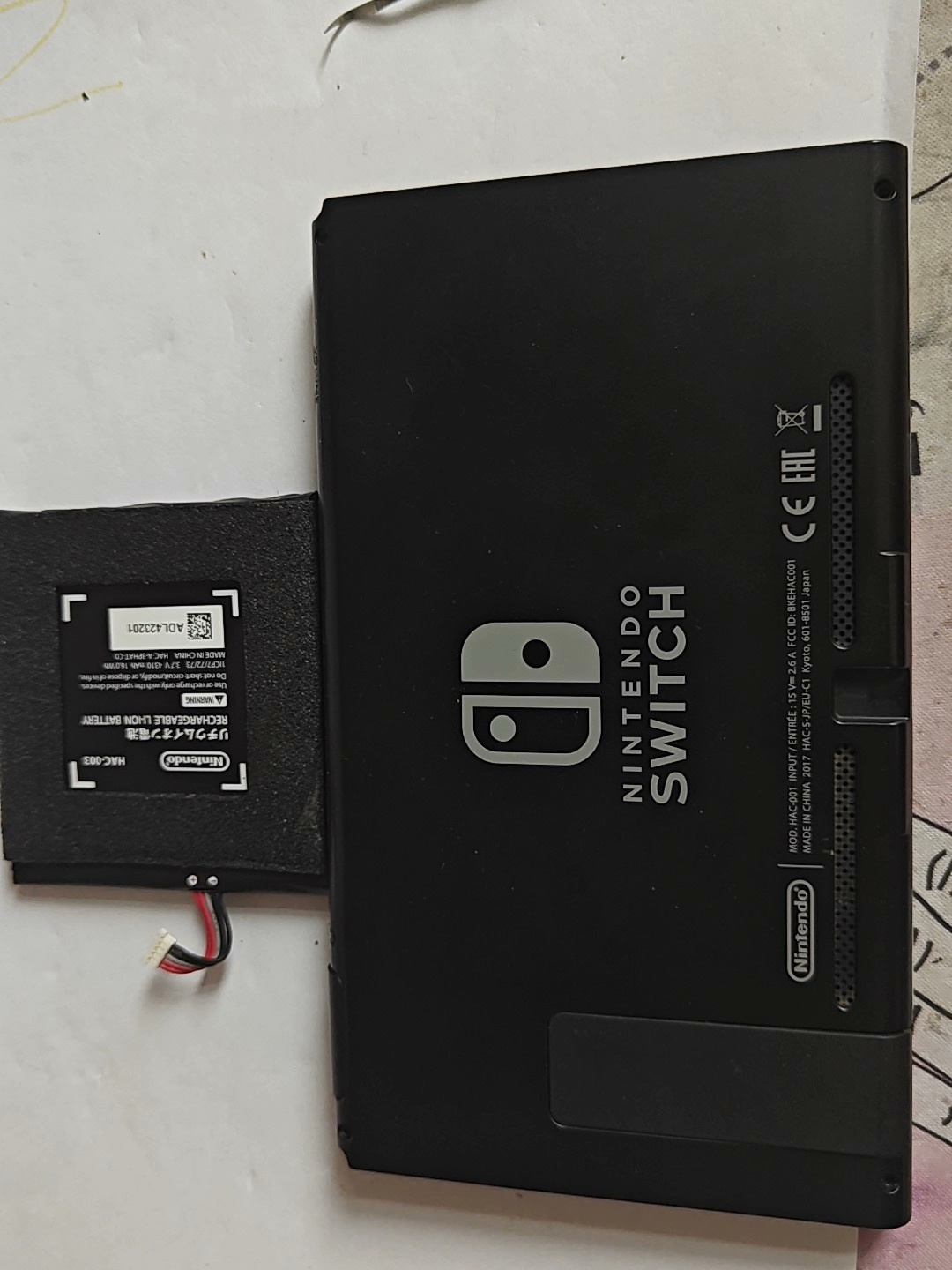 switch普通版保养 重新CPU散热 更换大容量电池 - 图片 7