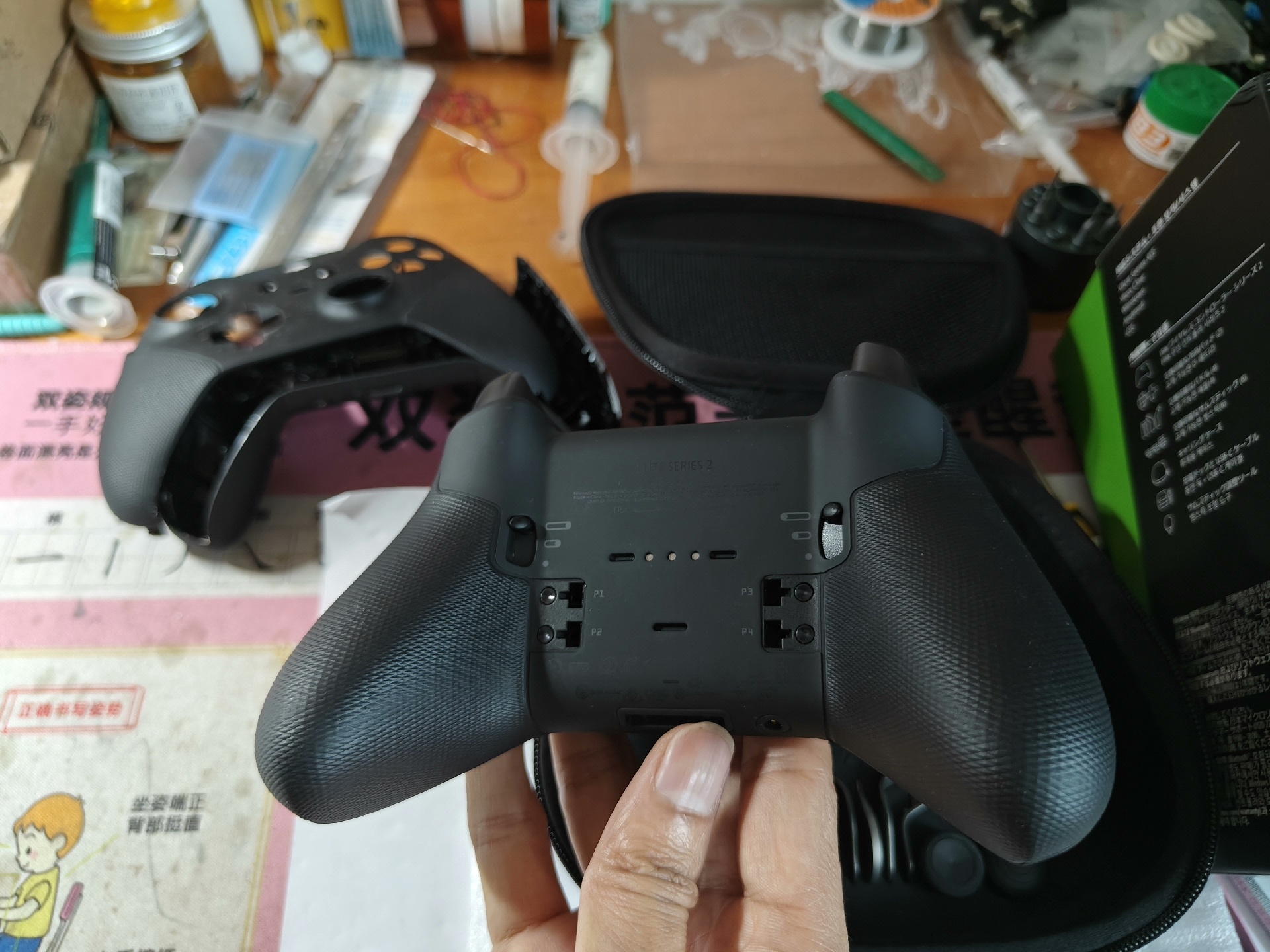 xbox精英二代更换外壳 xbox精英二代换壳 精英手柄皮掉 - 图片 3
