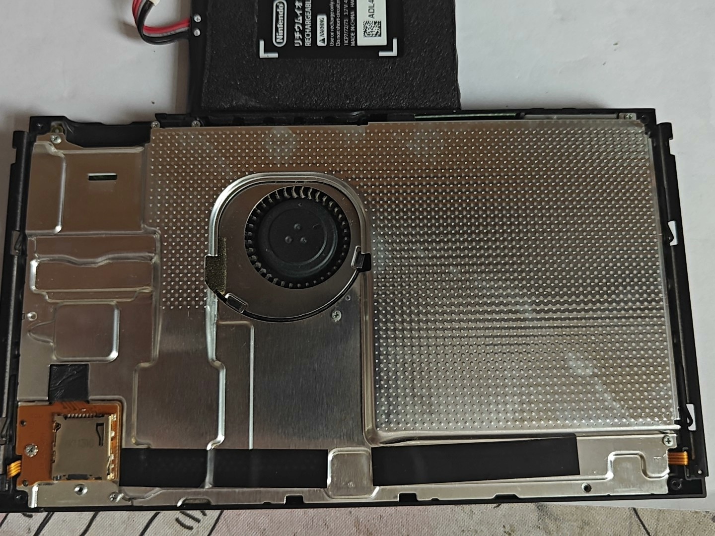 switch普通版保养 重新CPU散热 更换大容量电池 - 图片 6