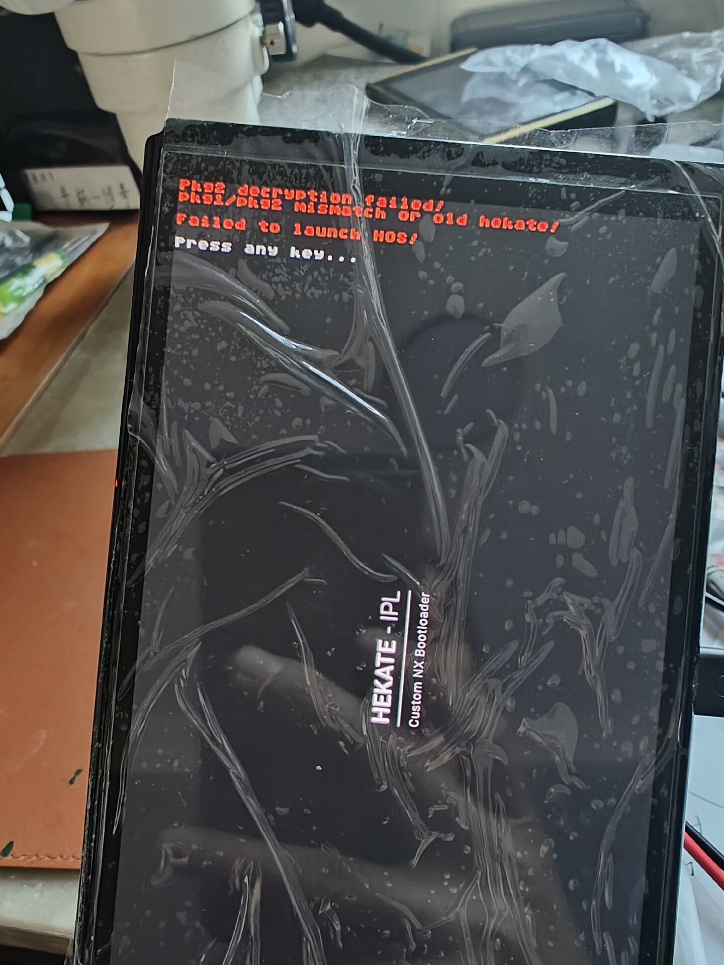 Switch升级19救砖 NS刷机维修 主机黑屏不开机 修复